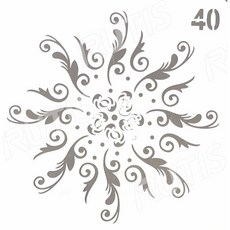 ST-CU2-0309型染版(Stencil) 蝶古巴特diy 簍空模板 塗鴉模版 繪畫模版, 1個, ST-CU2-0309