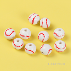 [룰루핑거] 우드비즈 야구공 1.6cm (10개입), 없음
