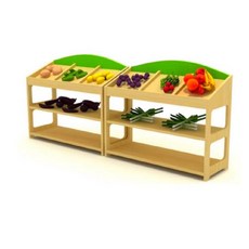 마트 장사 역활놀이 유치원 가게놀이 숫자놀이 계산하기, 슈퍼마켓 선반 80x30x75, 1개