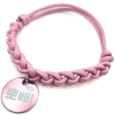 가볍고 편안한 강아지목걸이 고양이인식표 애견목걸이, 03.올데이볼드핑크, 1개