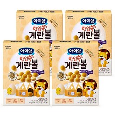 아이얌 일동후디스 한입쏙 계란볼, 4개, 60g, 계란맛