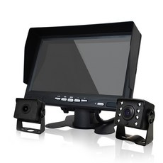 勝利者 無主機 全景四路行車紀錄器7吋屏 視野輔助系統 貨車/連結車/大卡車/吊車專用, 1個