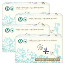 본 골드 생리대 롱팬티라이너36Px4팩, 4개, 36개입