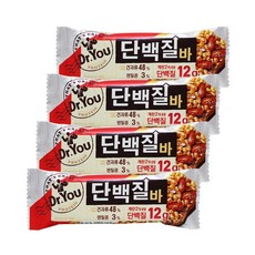 닥터유 단백질바 50g x4개, 4개