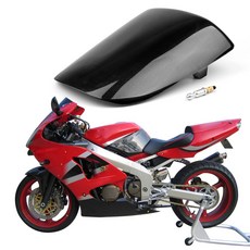 Kawasaki ZX6R ZX 6R (2000-2002) 專用單座蓋，共八色可選，提升愛車跑格, 碳纖維樣式, 1個