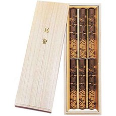 11833489 사찰향 법당향 제사향 절향 향 야마다 소코키점 선물용 백단 화락 세 묶음 6개 편백나무 상자 포장 m067