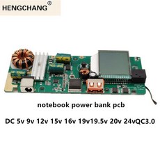노트북 파워 뱅크 BMS QC3 배터리 고속 충전기 PCB 5V12v15v 19V USB 외장 DIY Pcba, 한개옵션0