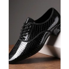 남성 댄스화 고급 통기성 쿠션 플라자