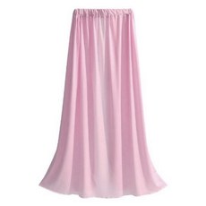 機車冰絲防曬裙，寬大防走光設計，高彈力腰圍，百搭時尚，戶外騎行必備, 淺粉