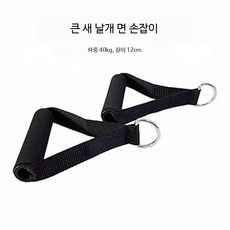 로잉머신 풀다운 핸들 근력운동 스포츠 기구 대형 피트니스 장비 저항 바 헬스용품, 스펀지 손잡이 + 2개 잠금 장치, 단일 모델