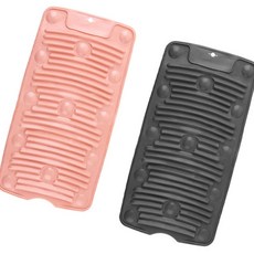 더라움몰 실리콘 빨래판 여행용빨래판, 핑크