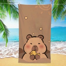 귀여운 비치 타월 초흡 해변 수영장 여행 스파용 선물 여름 필수품