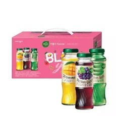 테온셀 자연은 아름드리 음료세트 180ml 12개 간식 어린이집 방과후 학원 학교 선물