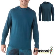 【美國 SmartWool】送》男 抑菌抗臭網眼 連帽羊毛長袖排汗衣 登山連帽T恤 羊毛排汗衣 SW002295