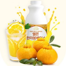쉘몬 한라봉 음료베이스, 1kg, 1개