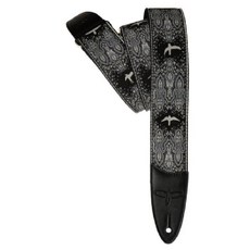【搖滾玩家樂器】全新公司貨 PRS Custom Jacquard Birds Fleur 吉他背帶 樂器背帶, 炭 G56PRS-113504048, 1個