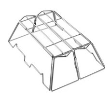 캠핑 화로대 조리받침대 접이식 오덕스탠드 꼬치구이 바베큐 여행용 야외식사 별장, M(MT-2-ST), 1개