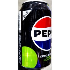 업소용콜라 (펩시 355ml 제로슈거 라임 24개) 업소용콜라/코카콜라/전문점용/식당용/업소용, 24개