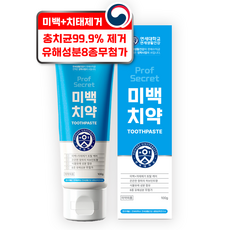 연세생활건강 프로프 시크릿 미백치약, 100g, 1개