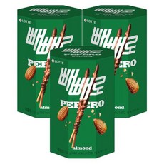 롯데웰푸드 빼빼로 아몬드 132g 3개