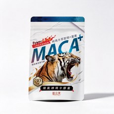 崔立美 精氣神瑪卡膠囊 純瑪卡萃取物+薑黃 綜合維生素B群 30粒, 1個, 30顆
