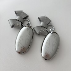 럽메이드 현대 차 키케이스 리본키링 세트, 7버튼, 3세트