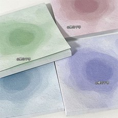 原創漸變色便利貼高顏值ins簡約記事本有粘性便籤本學習辦公備忘, 1個, 漸變綠【五十張/本】