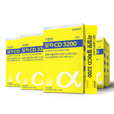 리얼핏 알파CD 고함량 대용량 알파시클로덱스트린 3200 분말 30포 다이어트 알파시디 알파씨디 효능 킵유어핏 HACCP 식약청 인증 100%, 4개, 30회분