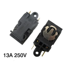 2PCS 전기 주전자 스위치 13A/16A 250V 온도 조절기 스팀 자동 공구, 02 13A, 01 CHINA