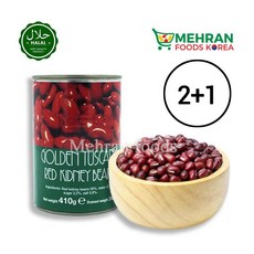 골든 투스카니 레드 키드니빈스 강남콩 410g 레드빈, 3개