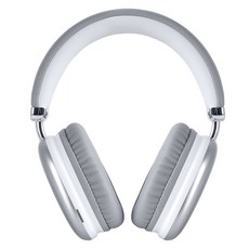 블루투스 헤드셋 유선 무선 겸용 헤드폰 음악 통화마이크 C타입충전 TF카드지원, 화이트