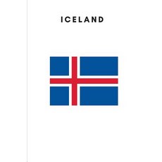 (영문도서) Iceland: Country Flag A5 Notebook to write in with 120 pages Paperback, Independently Published, English, 9781099631405