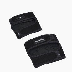 블랙야크 등산무릎보호대 좌 우 세트 무릎날개 (남여공용), 1세트, 블랙