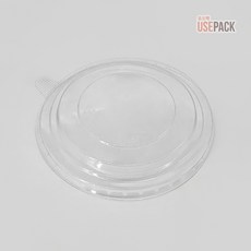 유즈팩 크라프트 종이용기 뚜껑 150파이 300개 BOX, 1개