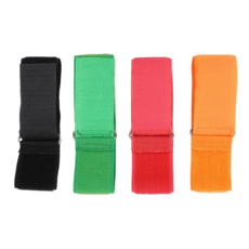 찍찍이 스트랩 화물 고정 탈부착 고무 밴드 2인3각 밴드 스포츠 보조 밴드, 5개, 색상 랜덤 발송