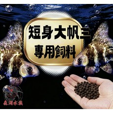 森湖水族 短身魚專用飼料, 1個, 12L