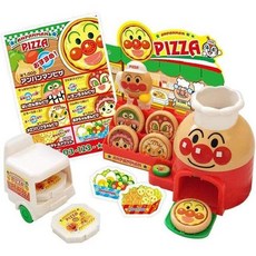 세가토이즈 호빵맨 피자 가게 배달 놀이 세트, 1개