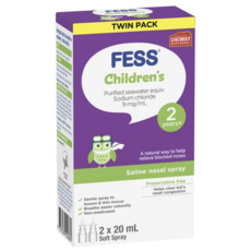 Fess 페스 리틀 노우즈 2세이상 칠드런 트윈팩 아이콧물 코막힘완화, 2개, 9317039002860