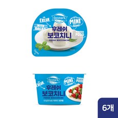 동원 덴마크 후레쉬 모짜렐라 치즈 보코치니 125g 6개