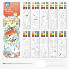 유아 미술교구 색칠공부 공룡 물감 색칠놀이 장난감 그림도구 인증완료 아트 아기, 1개, 상세페이지참조