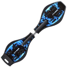 雙輪滑板車 平衡滑板, 藍色, 1個