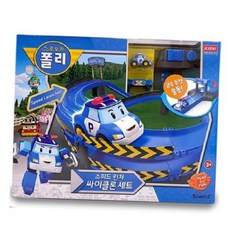 싸이클론세트 로보카폴리 스피드런처 교통 도로 완구 1EA