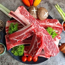 VGD 미국산 우대 갈비 꽃갈비 롱커팅 28cm-30cm 2kg 프리미엄갈비, 1개