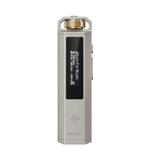 FiiO 나노 휴대용 무손실 하이파이 음악 플레이어 미니 MP3, 타이타늄, 기본 모델명/품번