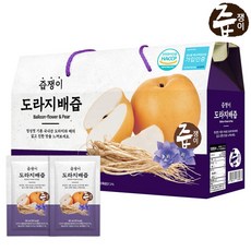 [즙쟁이] 도라지배즙 1박스 30포, 2.4L