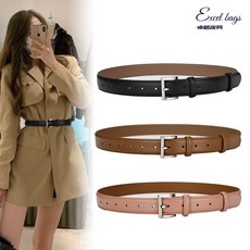 真皮女士腰帶純牛皮精選新款真皮皮帶女牛仔褲帶百搭裝飾細腰帶簡約時尚配大衣黑色西褲帶真皮皮帶女褲帶女