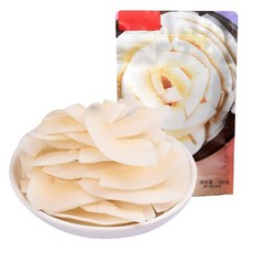 原味烤椰塊 香脆椰子片 250克海南椰子角 水果乾零食, 1個, 250克/一袋