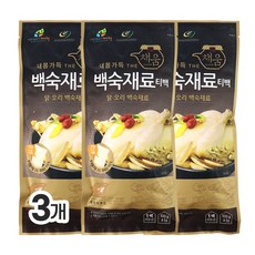 한국감초영농조합법인 내몸가득 THE채움 백숙재료 티백, 3개, 100g