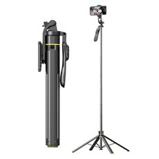 【GS 3C】CYKE TT19 一觸即開四腳架跳跳桿 鋁合金分離式手機架 藍牙遠距拍攝360旋轉自拍棒/自拍桿/直播支架, 1個, TT19－跳跳桿四腳架