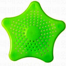 실리콘 배수구 덮개 하수구 커버 머리카락 거름망 욕실 화장실 주방 싱크대 베란다 3개, 그린 3세트